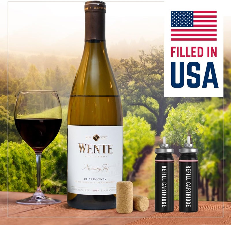 Berkland [2 Pack] Refill for CORK POPS® Wine Bottle Opener - Non-VOC Cartridges, Filled in The USA - Compatible with LEGACY™, ORIGINAL™ and All Other Models- Environmentally Friendly - No Taste/Smell - Image 4